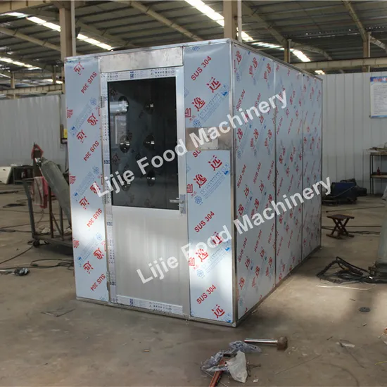 Powder Coated Steel Air Shower for Two Person for Food and Medical Areas